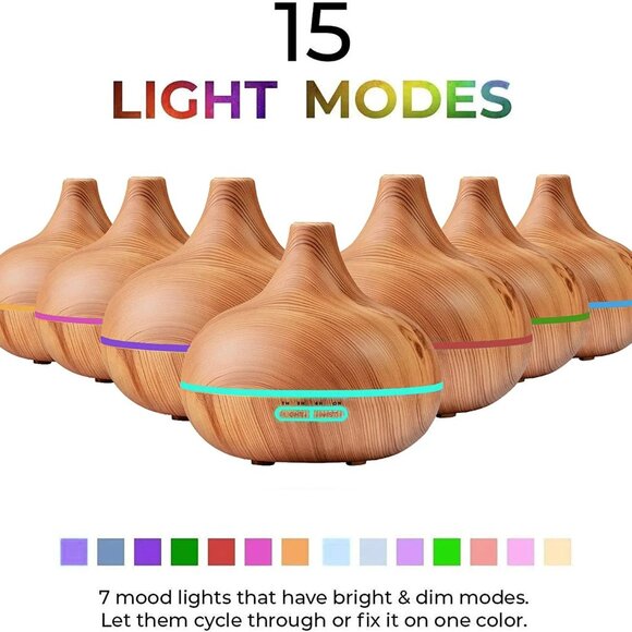 Pure Ultimate Aromatherapy Diffuser with 10 Essential Oils Set - Picture 3 of 7